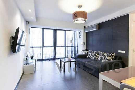 Luxury one-bedroom apartment on Begovaya. Price depends on t