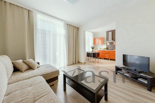 Luxurious two-room apartment Euro-Class in a 2-minute walk f