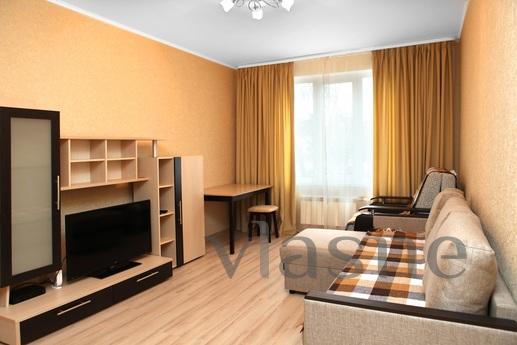 Dear guests, we offer you a flat business class a five-minut