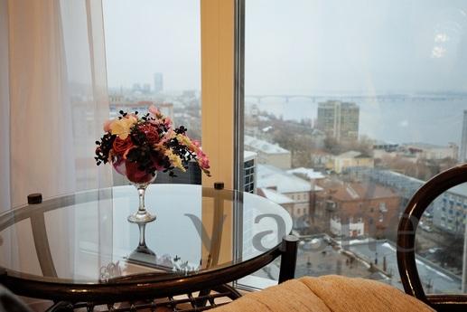 One-room apartment with a good view Luxurious apartment in the historic center of the city in a