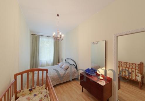 The apartment is located near the metro station Admiralty, a