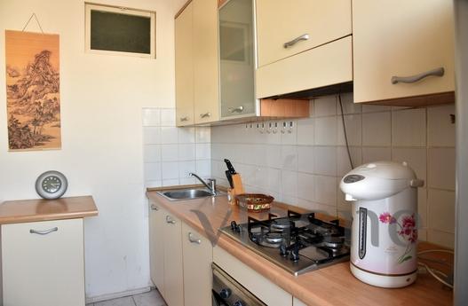 The apartment with loggia subway Savelov, Moscow - apartment by the day