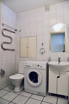 The apartment with loggia subway Savelov, Moscow - apartment by the day