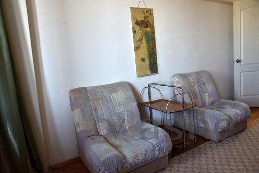 The apartment with loggia subway Savelov, Moscow - apartment by the day