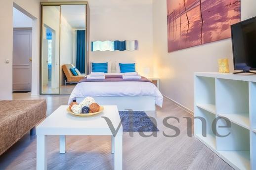 Apartment near metro Rizhskaya, Moscow - apartment by the day