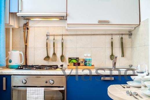 Apartment near metro Rizhskaya, Moscow - apartment by the day
