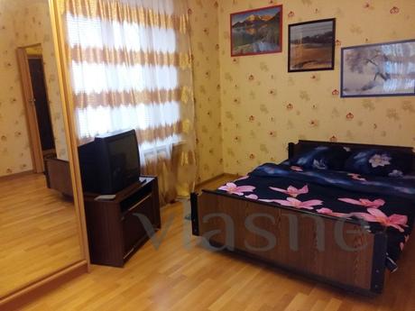 We offer you a cozy one-bedroom apartment. 350 meters - 4 mi