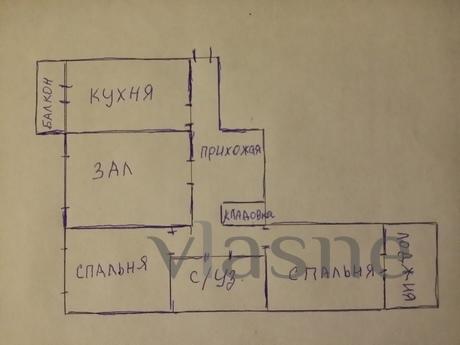 Center. Documentation. Wi-Fi, Krasnodar - apartment by the day