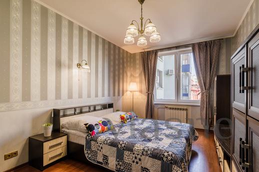 The apartment with a spacious kitchen with a total area of 4