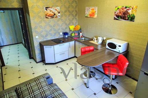 One bedroom apartment of 43 sqm, in contrast to the hotel al