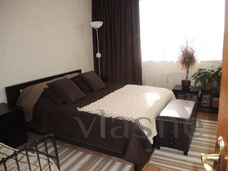 Rent apartment on the day, at night, on the clock. Cozy apar