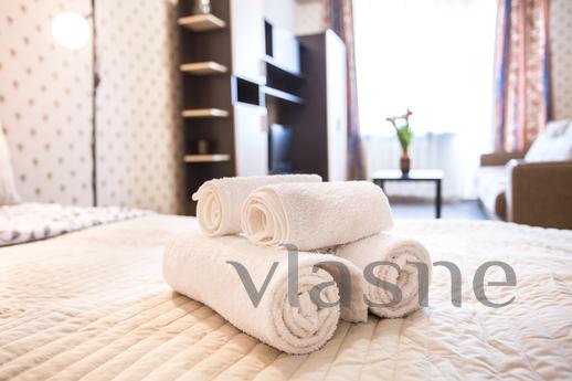 Cozy + kk. Center, clean, everything is, Moscow - apartment by the day