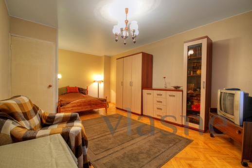 Located in Moscow, this apartment features a balcony. The ap