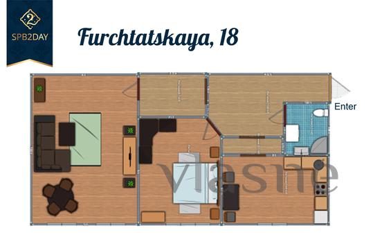 Daily , Saint Petersburg - apartment by the day