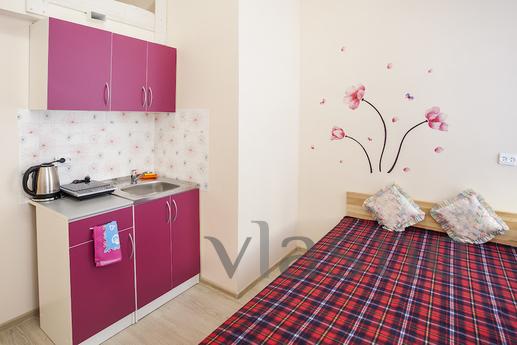 Purple apartments will be pleasantly surprised by the presen