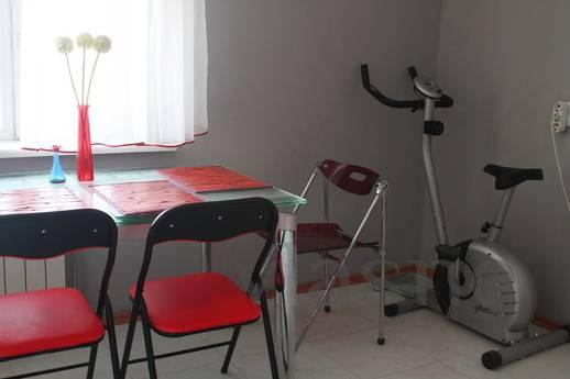 Furniture and other amenities: a double bed, a single bed, a
