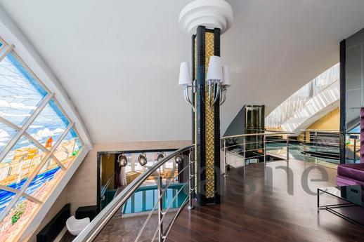 Equipped penthouse, Moscow - apartment by the day
