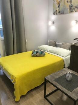 The studio has everything for your relaxation: TV, bed linen