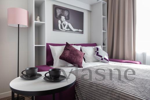 A modern studio apartment is for rent in the business-class 