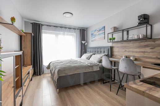 A cozy full-fledged studio with good sound insulation, ortho