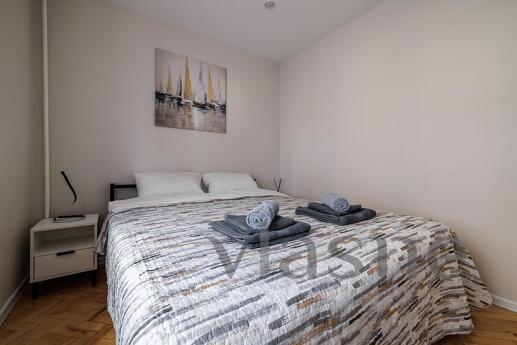 A cozy two-room apartment in the Presnensky district is for 