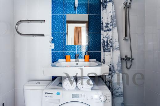 Cozy studio in a new building business c, Moscow - apartment by the day