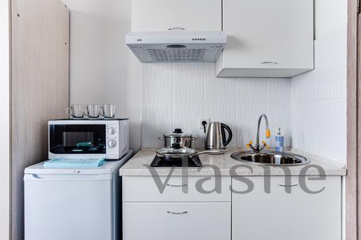 Cozy studio in a new building business c, Moscow - apartment by the day