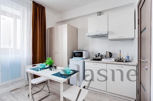 Cozy studio in a new building business c, Moscow - apartment by the day