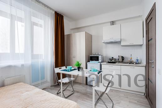 Cozy studio in a new building business c, Moscow - apartment by the day