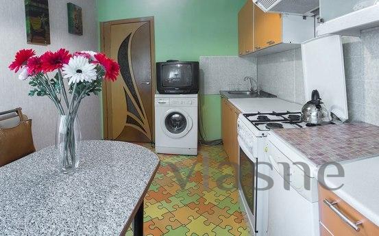 Cozy 1-kk apartment 5 minutes from the m, Moscow - apartment by the day