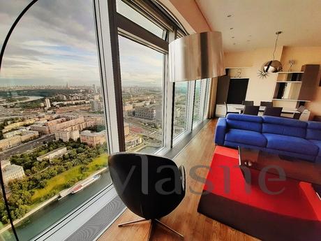 Sky Elite Moscow City 54 floor, Moscow - apartment by the day