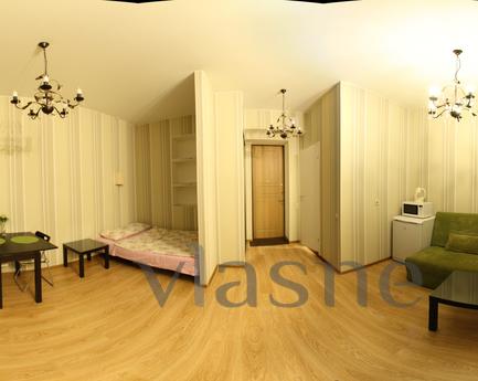 Studio apartment is located in the historic center of Moscow