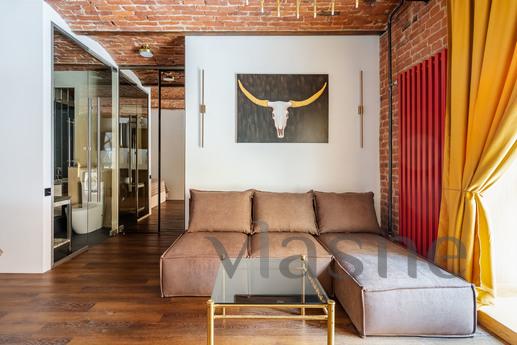 Loft style studio hth24 apartments, Saint Petersburg - apartment by the day