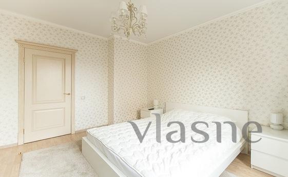 The apartments have two isolated bedrooms, made in classical