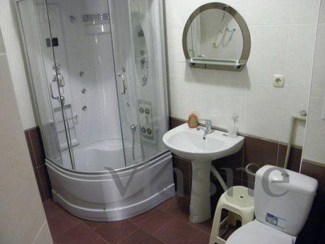 The apartment has a modern interior, new furniture The apart