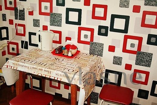The apartment has everything necessary for living, working, 