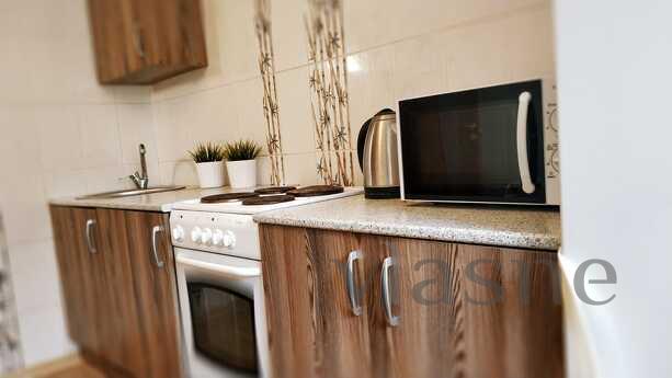 Apartment in a new home for a day Center, Уфа - апартамент за нощувки
