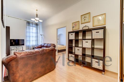 The apartment is located in a former apartment house Ryzhov,