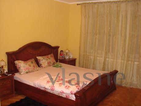 The apartment has all necessary furniture and appliances for
