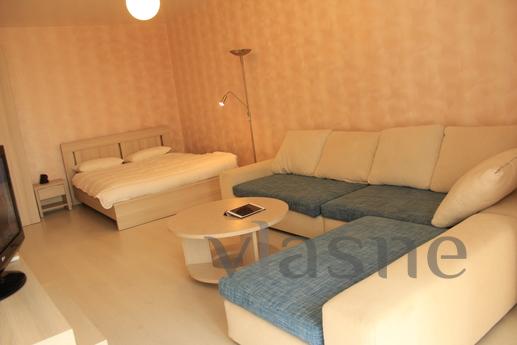 The apartment is designed for comfortable living. There is e
