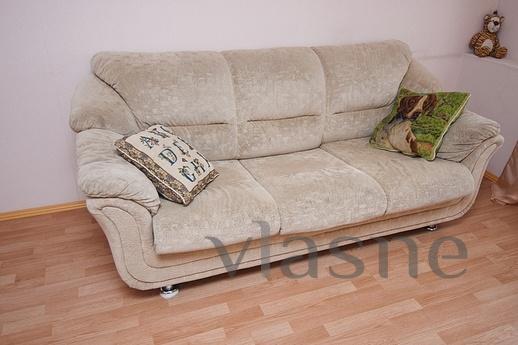 The apartment has all the necessary modern appliances: refri