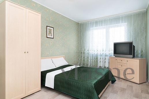 One bedroom is warm and bright apartment with a convenient l