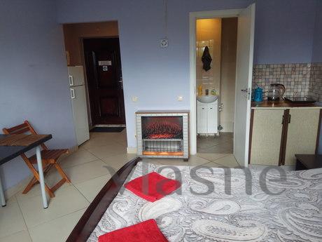 Crocus Expo studio apartment in a house with secure parking: