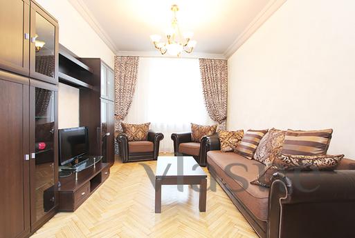 The apartment is in a Stalin-era building - a monument of ar