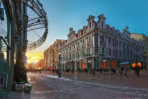 Modern apartment on New Arbat, Moscow - apartment by the day