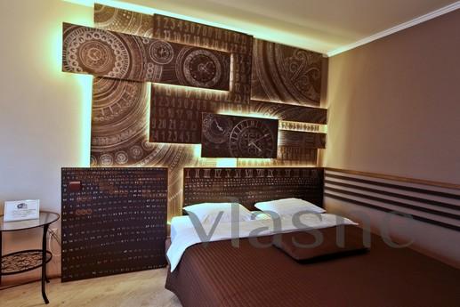 The apartment is located in the historical center of Moscow,