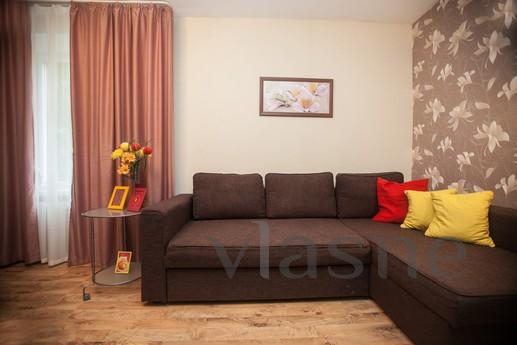 The apartment is located in the historical center of Moscow.
