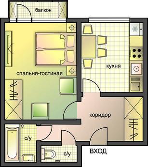 1 bedroom apartment at Mayakovskaya (064, Moscow - apartment by the day