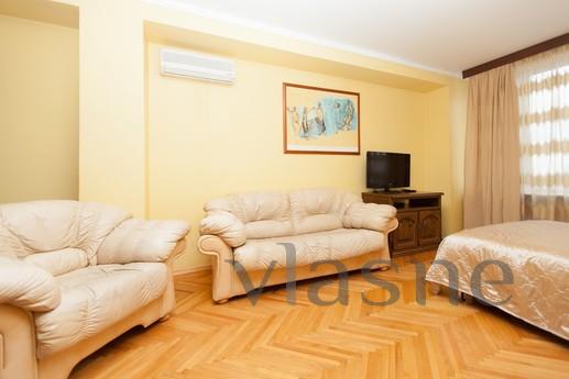 The apartment is located in the historical center of Moscow 