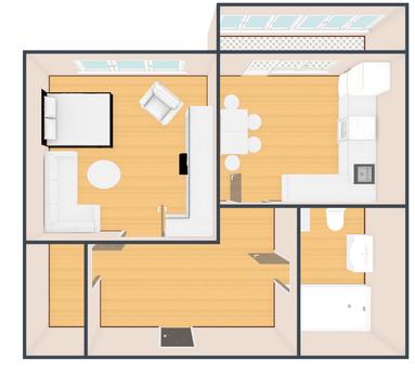 Riga. Cozy, fresh apartment., Moscow - apartment by the day